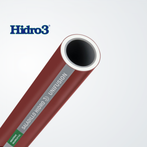 Tubo Unifusión Hidro3, termofusión (agua caliente y  fría)